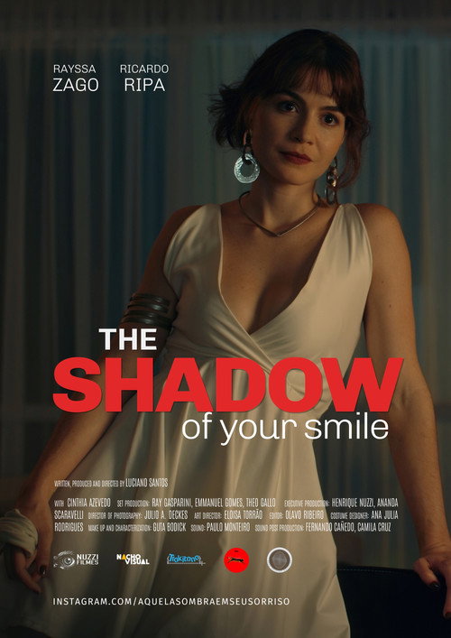 Movie poster for Aquela Sombra Em Seu Sorriso (2025)