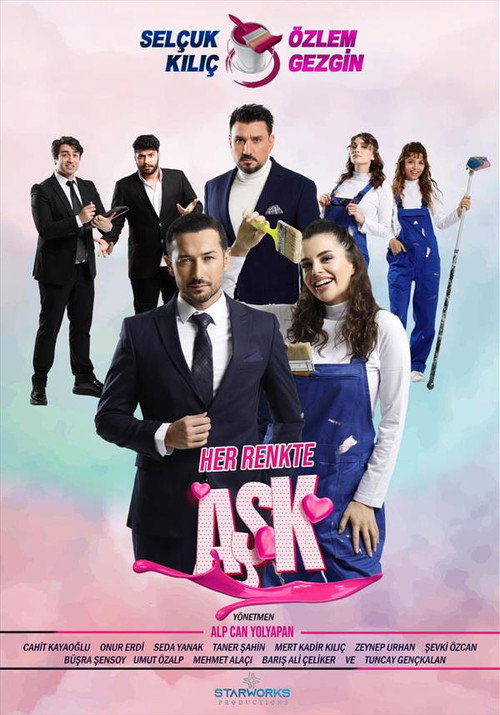 Movie poster for Her Renkte Aşk (2025)