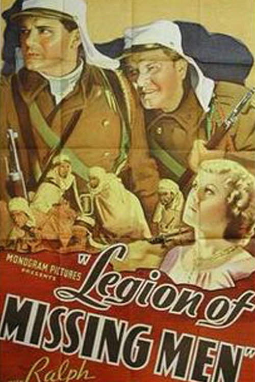 Movie poster for The Legion of Missing Men (1937)
