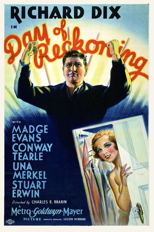 Movie poster for Day of Reckoning (1933)