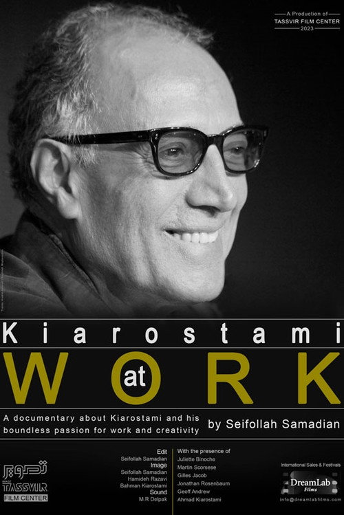 Movie poster for Kiarostami at Work (2023)