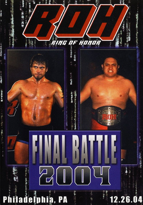 Movie poster for ROH Final Battle 2004 (2004)