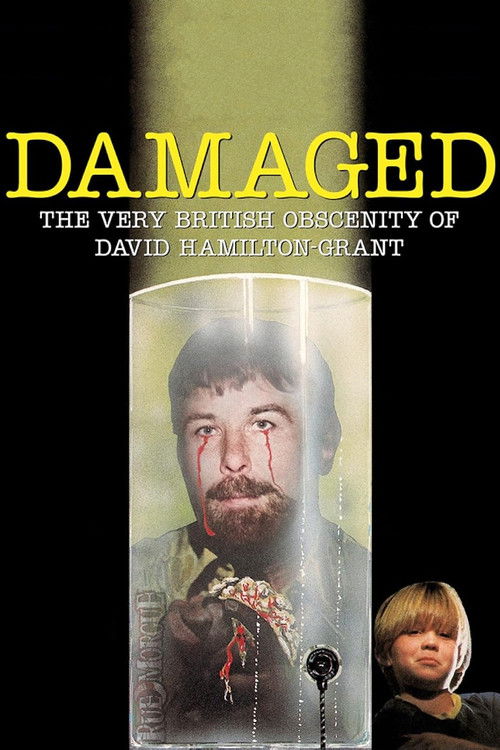 Movie poster for Damaged: The Very British Obscenity of David Hamilton-Grant (2023)