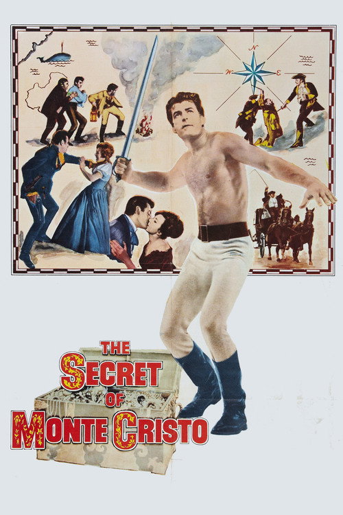 Movie poster for The Secret of Monte Cristo (1961)