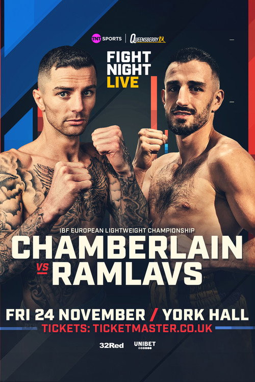 Movie poster for Mark Chamberlain vs. Artjoms Ramlavs (2023)