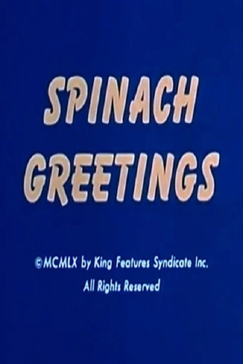 Movie poster for Spinach Greetings (1960)