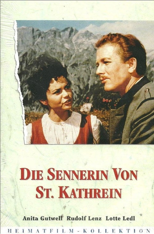 Movie poster for Die Sennerin von St. Kathrein (1955)