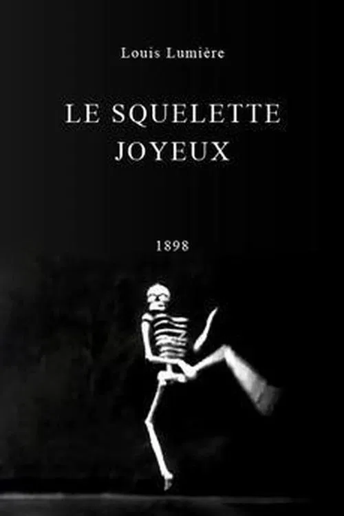 Movie poster for The Dancing Skeleton (1898)