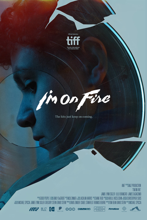 Movie poster for I'm on Fire (2023)