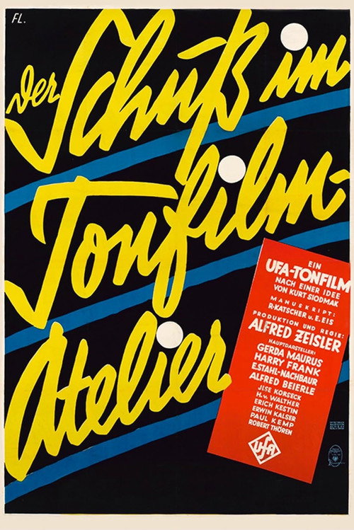 Movie poster for The Shot in the Talker Studio (1930)