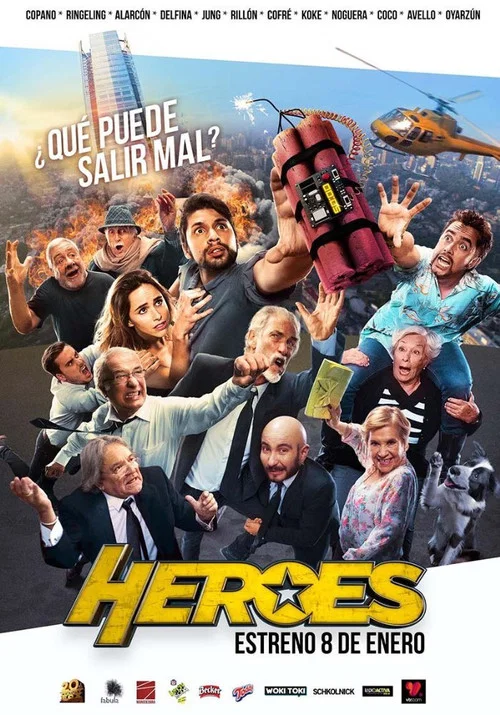 Movie poster for Heroes (2015)