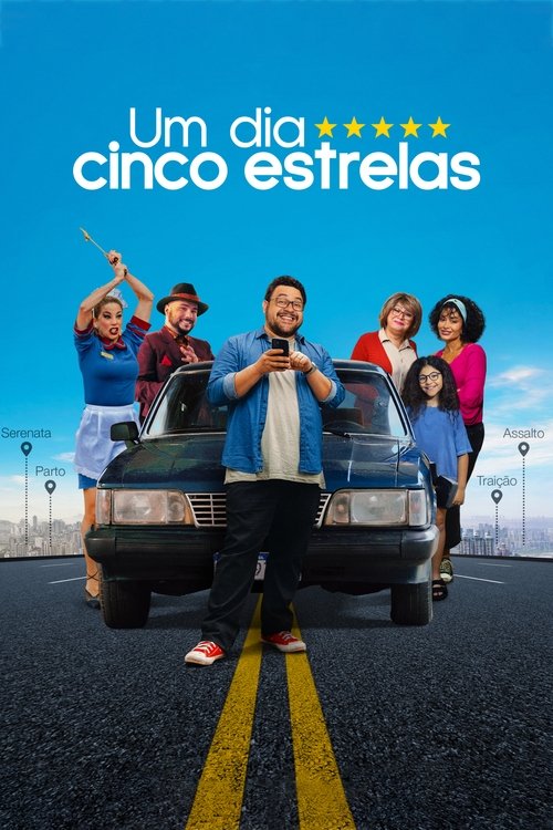 Movie poster for Um Dia Cinco Estrelas (2023)
