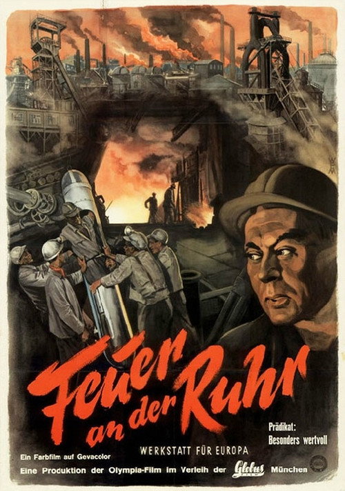 Movie poster for Magyarország lángokban (1957)
