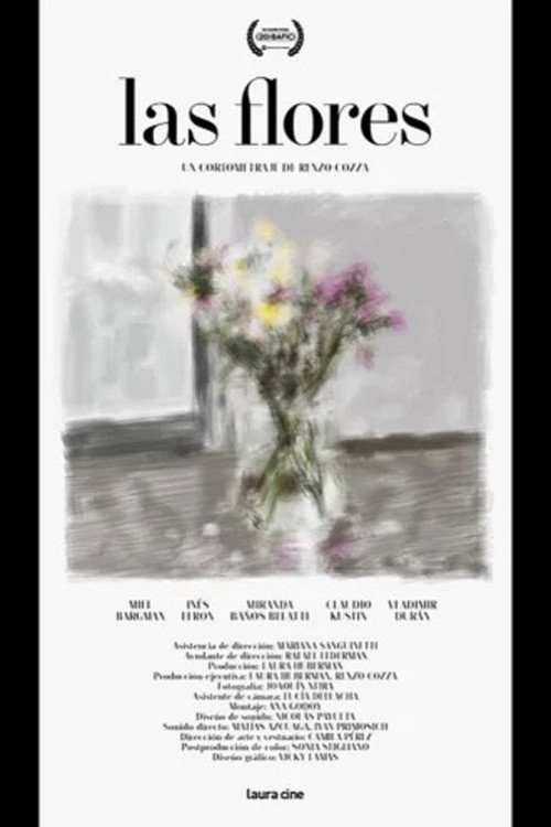 Movie poster for Las flores (2018)