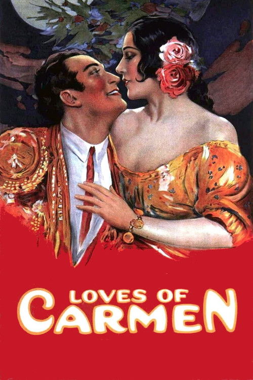 Movie poster for The Loves of Carmen (1927)