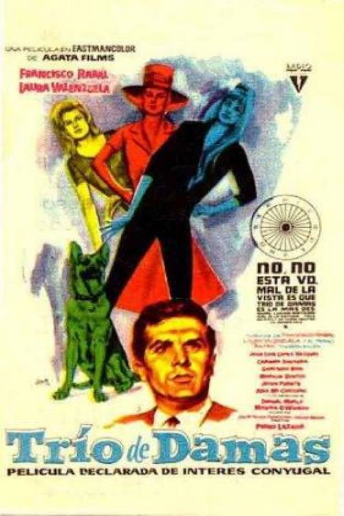 Movie poster for Trío de damas (1960)
