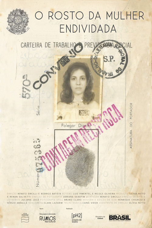 Movie poster for The Face of the Woman in Debt (2015)
