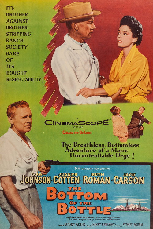 Movie poster for The Bottom of the Bottle (1956)