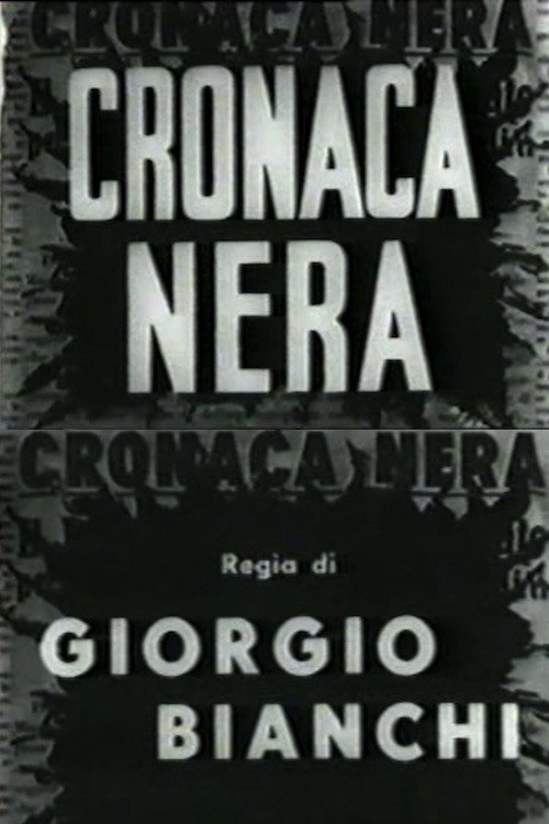 Movie poster for Cronaca nera (1947)