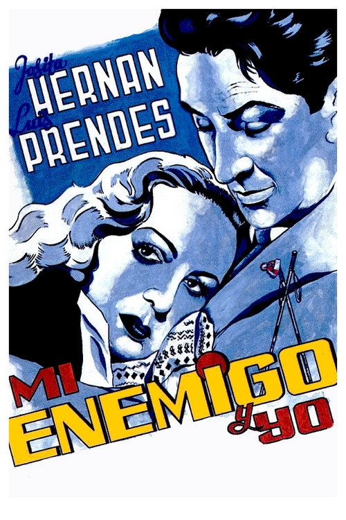 Movie poster for Mi enemigo y yo (1944)