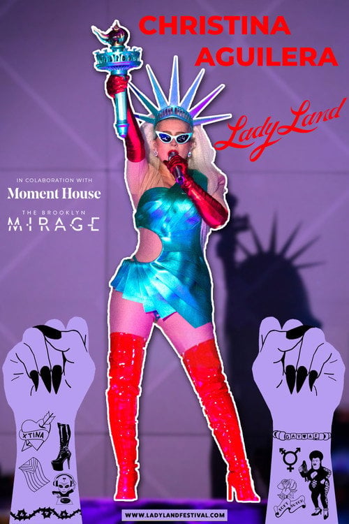 Movie poster for Christina Aguilera: Live At LadyLand Festival (2021)