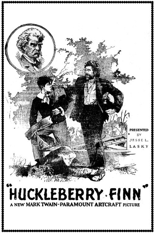 Movie poster for Huckleberry Finn (1920)