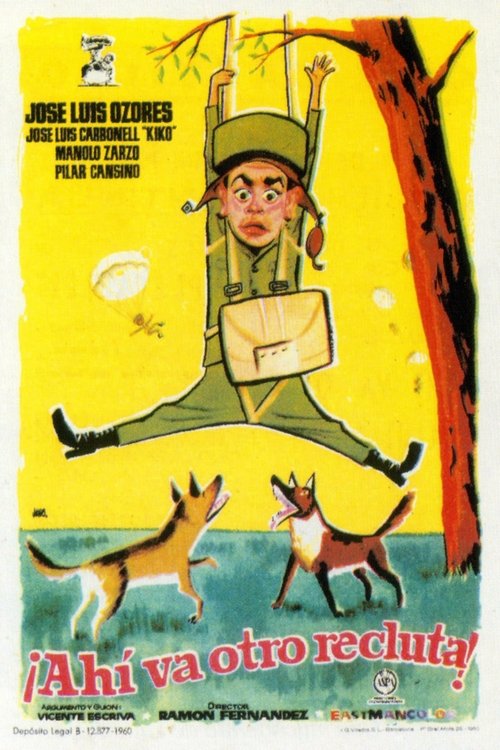 Movie poster for ¡Ahí va otro recluta! (1960)