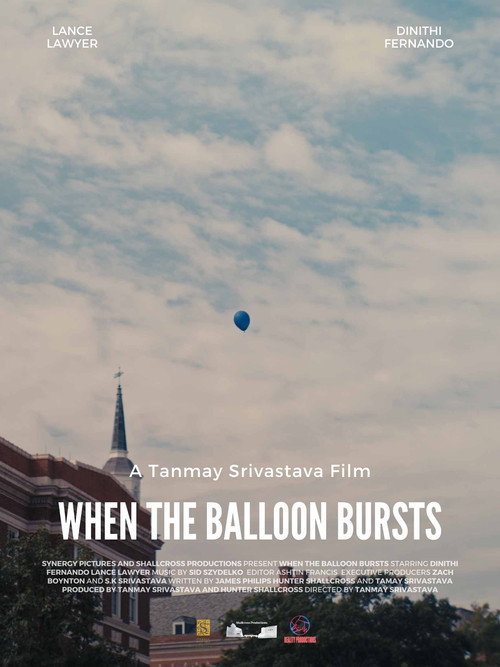 Movie poster for When the Balloon Bursts