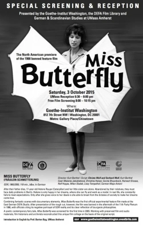 Movie poster for Miss Butterfly (1966)