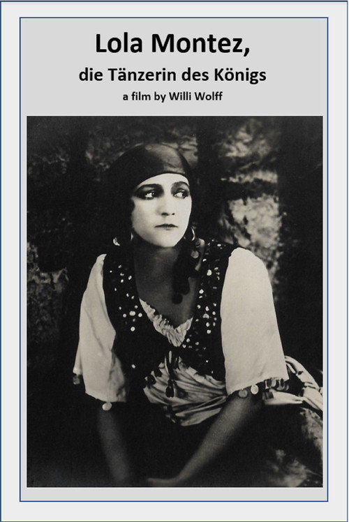 Movie poster for Lola Montez, the King’s Dancer (1922)
