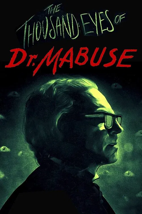 Movie poster for The Thousand Eyes of Dr. Mabuse (1960)