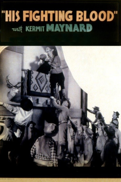 Movie poster for His Fighting Blood (1935)