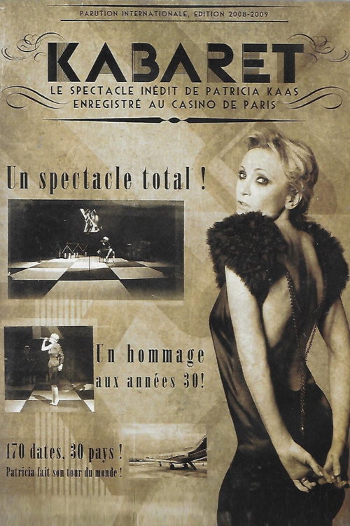 Movie poster for Patricia Kaas - Kabaret Tour (2009)