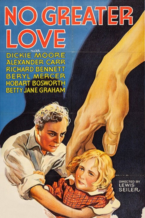 Movie poster for No Greater Love (1932)