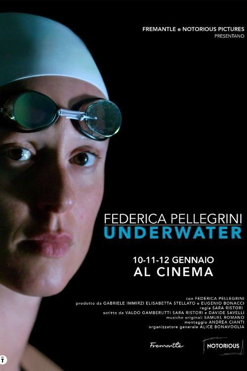 Movie poster for Federica Pellegrini - Underwater (2022)