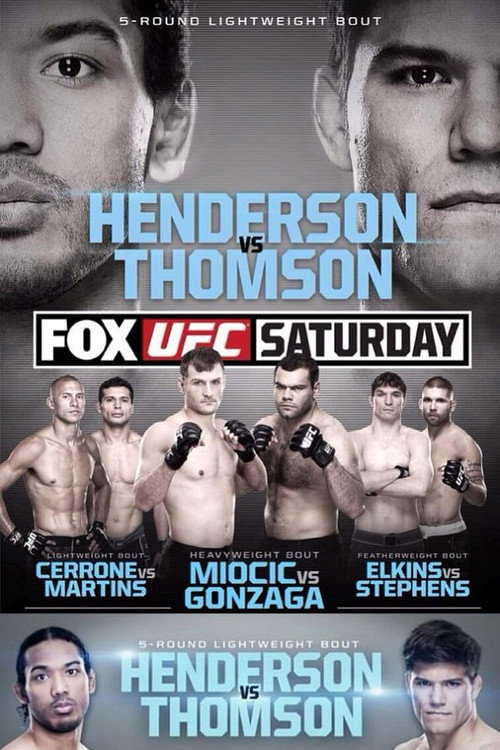 Movie poster for UFC on Fox 10: Henderson vs. Thomson (2014)