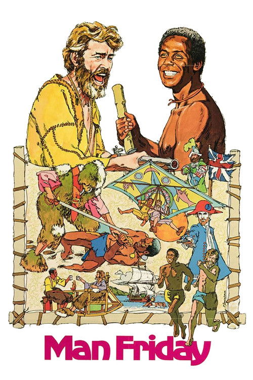 Movie poster for Man Friday (1975)