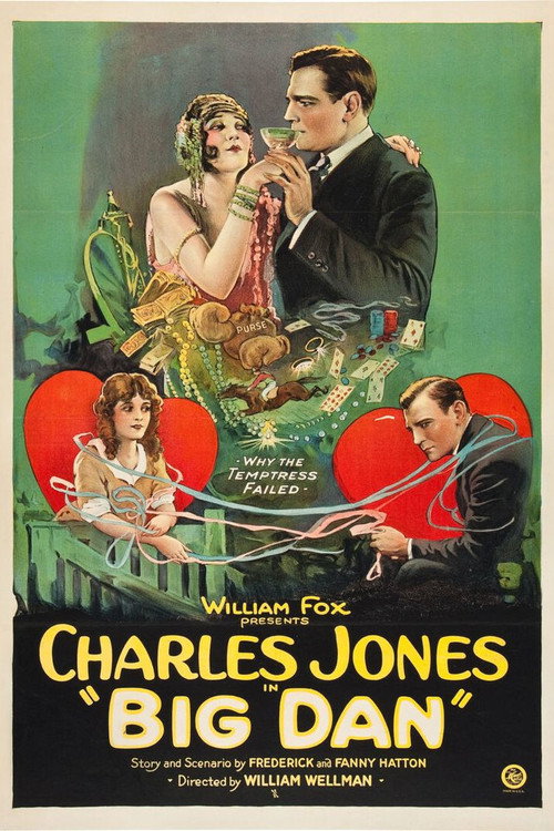 Movie poster for Big Dan (1923)