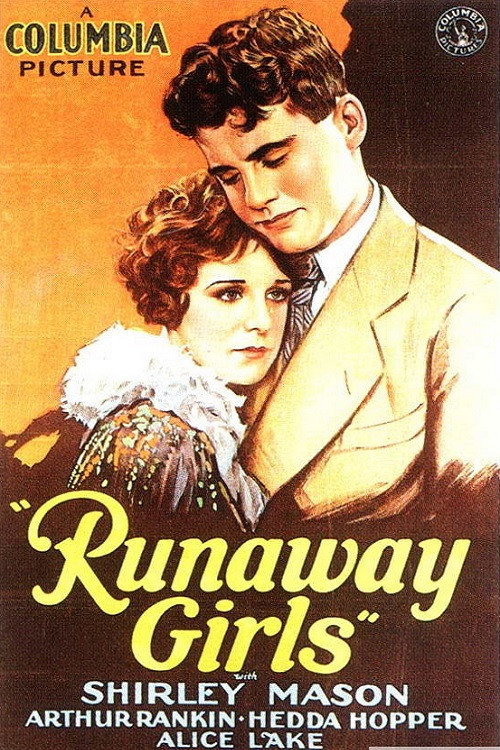 Movie poster for Runaway Girls (1928)