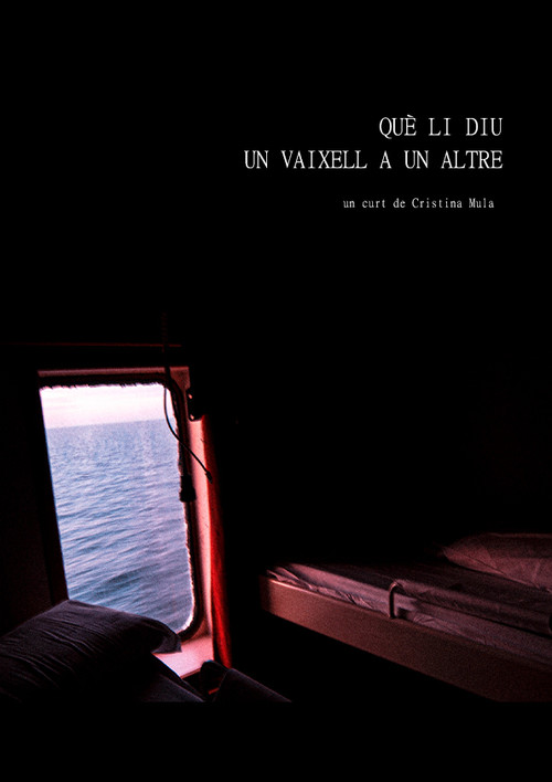Movie poster for What does one boat say to another?
