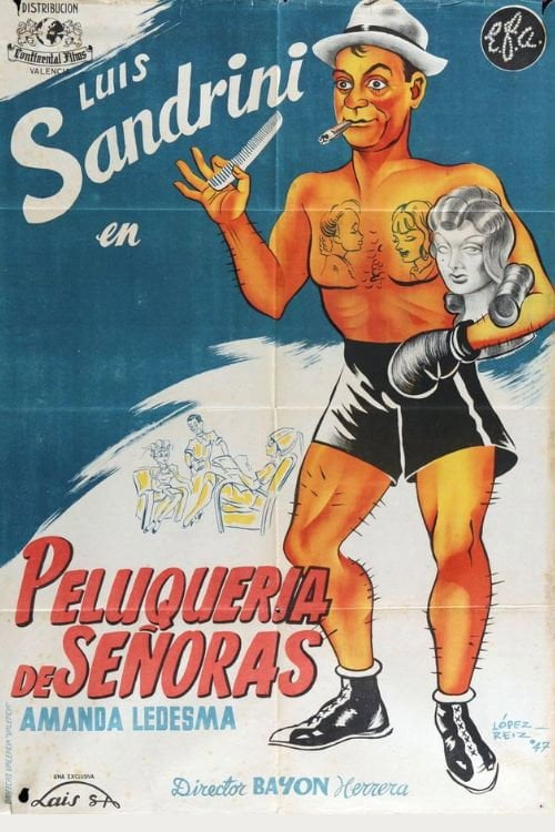 Movie poster for Peluquería de señoras (1941)