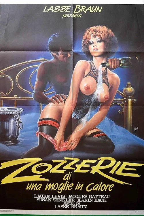 Movie poster for Zozzerie di una moglie in calore (1982)