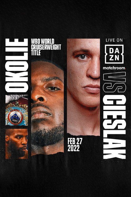 Movie poster for Lawrence Okolie vs. Michal Cieslak (2022)