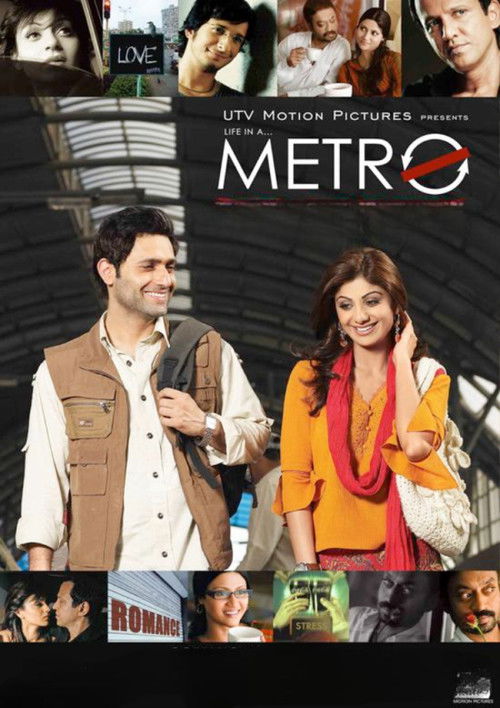 Movie poster for Life in a Metro (2007)