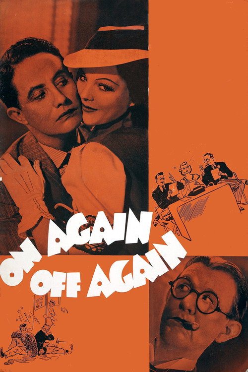 Movie poster for On Again—Off Again (1937)