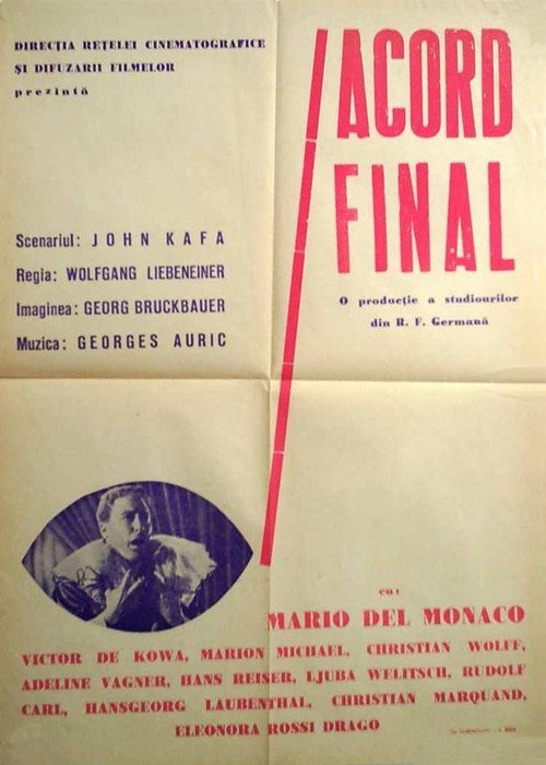 Movie poster for Schlussakkord (1960)