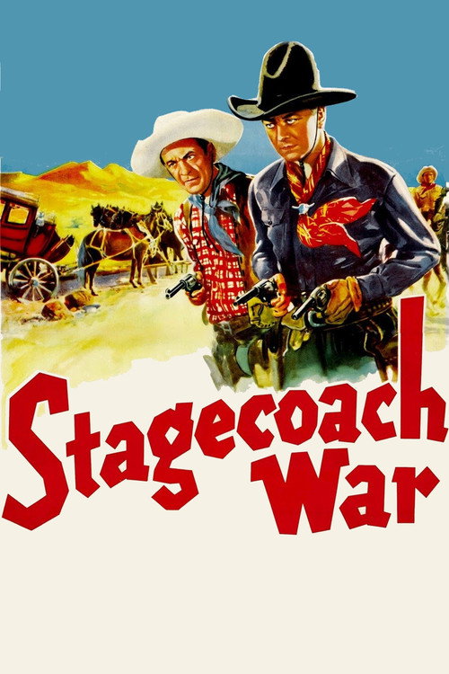 Movie poster for Stagecoach War (1940)