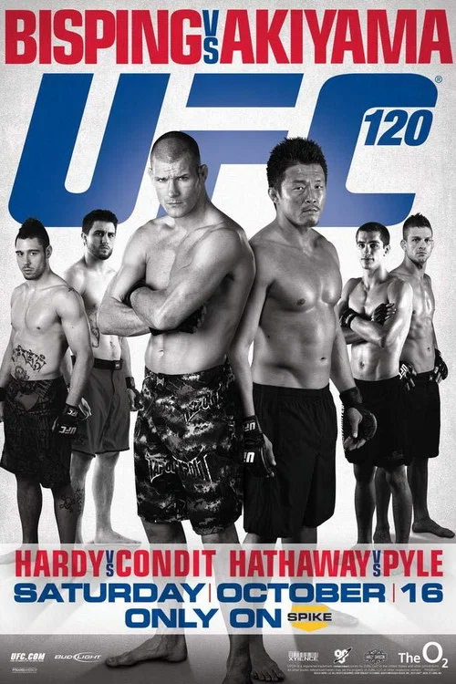 Movie poster for UFC 120: Bisping vs. Akiyama (2010)