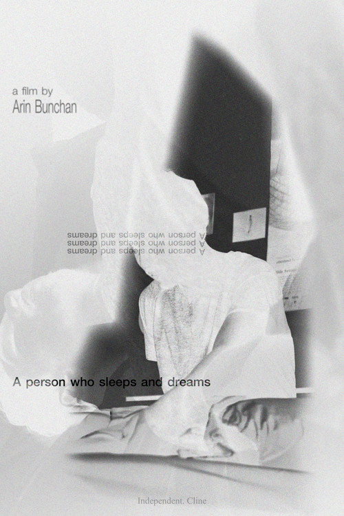 Movie poster for A person who sleeps and dreams (2024)