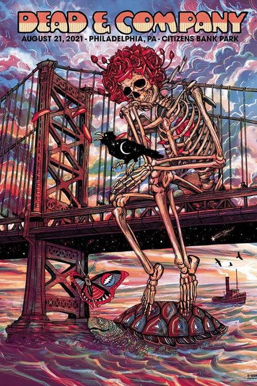 Movie poster for Dead & Company: 2021-08-21 Citizens Bank Park, Philadelphia, PA (2021)
